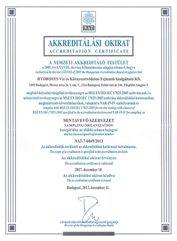 NAT Akkreditalasi okirat